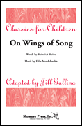 cover On Wings of Song Two-Part choral sheet music cover